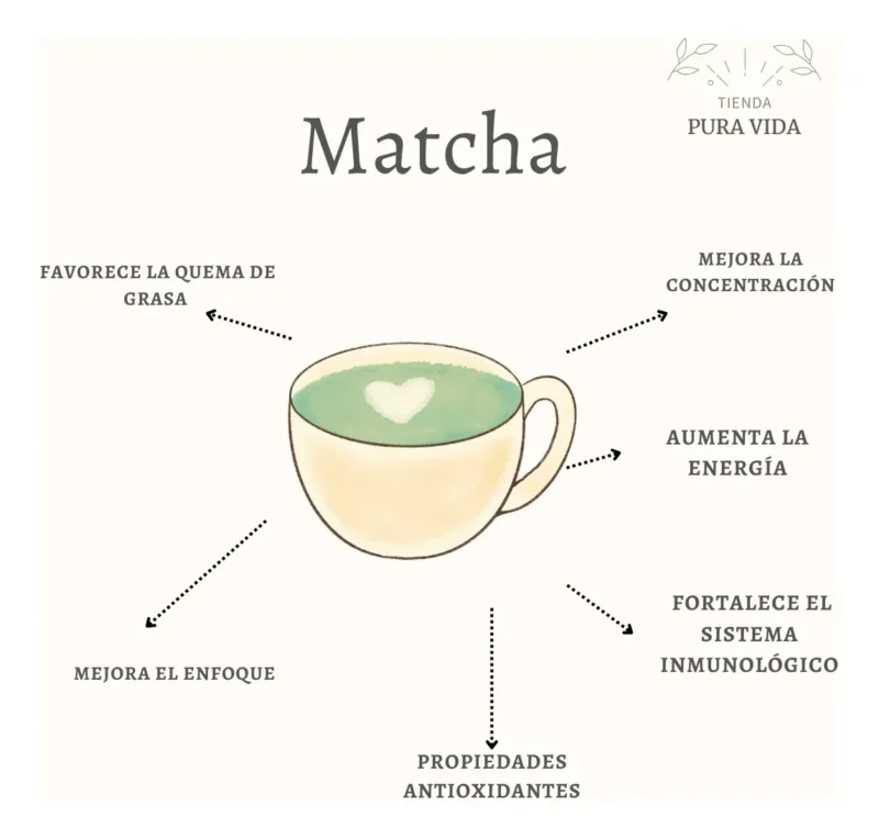 Te Verde Matcha En Polvo 30g - Organico Superalimento - Imagen 3
