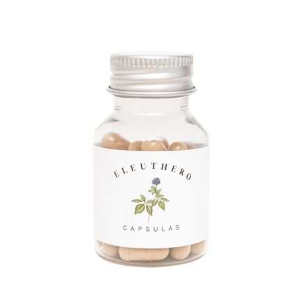 Eleuthero En Cápsulas 200mg (30 Unidades) Planta Adaptogena Eleuthero