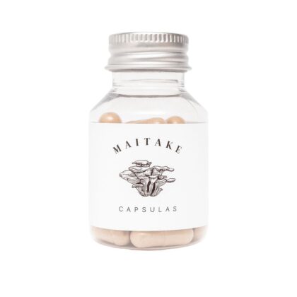 Hongo Maitake En Capsulas De 200mg Adaptogeno Nootropico Maitake