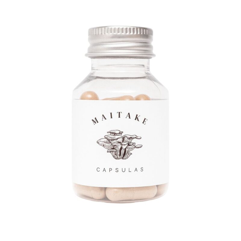 Hongo Maitake En Capsulas De 200mg Adaptogeno Nootropico Maitake